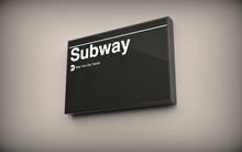 Load image into Gallery viewer, Subway Sign 1
